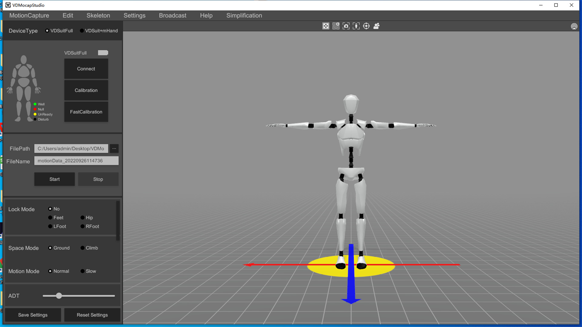 Sistem software Virdyn VDMocap Studio Motion Capture pentru VDSuit Full (5)