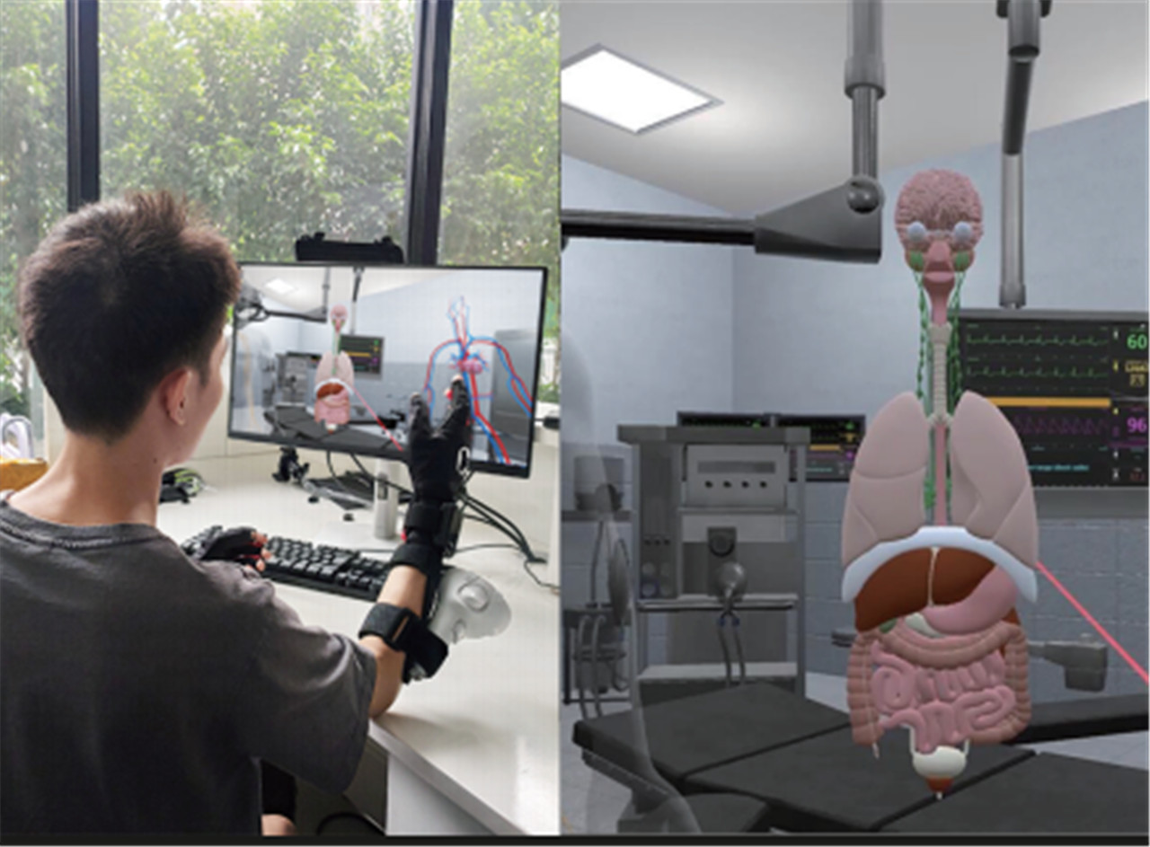 Virdyn mHand Pro a Gants intelligents de capture de mouvement pour la réalité virtuelle (2)